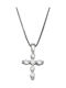 Silver Cross with Chain
