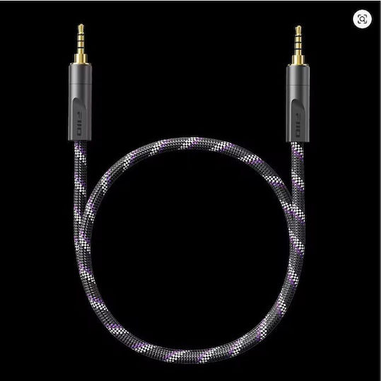 Fiio Cablu Audio 3.5mm male - 3.5mm male Argintiu