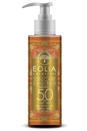 Eolia Cosmetics Mango Emulsie Solară pentru Corp SPF50+ 100ml