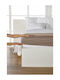 Living Home Single Bed Sheet With Rubber Hugger 100x200cm Schlamm