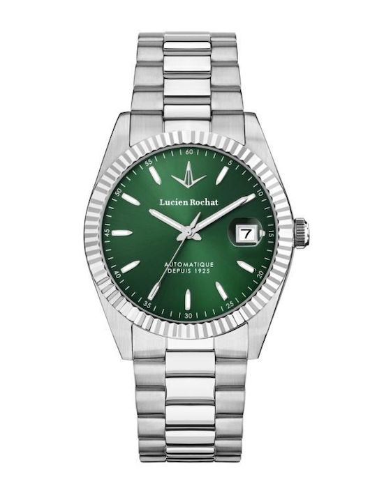 Lucien Rochat Γυναικείο Ρολόι 39mm Μπαταρίας με Ασημί Ατσάλινο Μπρασελέ