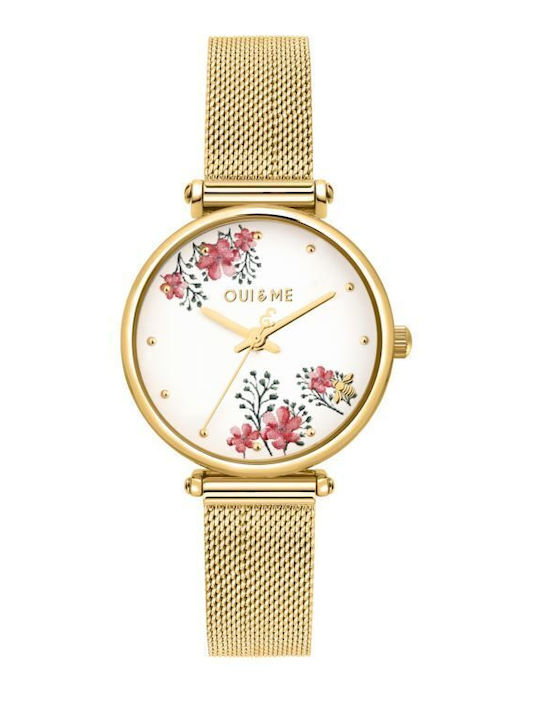 Oui & Me Women's Watch 33mm Battery with Metal Bracelet