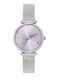 Oui & Me Women's Watch 33mm Battery with Silver Stainless Steel Bracelet