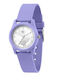 Chronostar Women's Watch 30mm Battery with Purple Rubber Strap