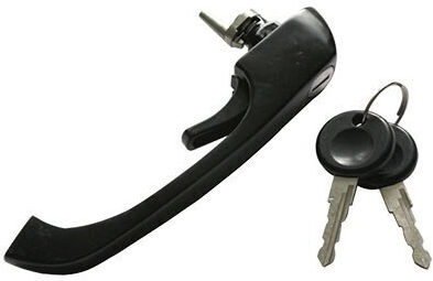Front Outer Handle VW LT T2 Black Key 211837205P