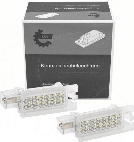 SKV Kennzeichenbeleuchtungen LED für Renault Megane Scenic