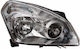 ABC Parts Lumini Frontale Dreapta Pentru Nissan Qashqai 2007-2010