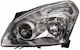 ABC Parts Linkes Vordere Licht Nissan Qashqai 2007-2010