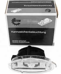 SKV Linkes Kennzeichenbeleuchtung für Opel Agila Astra Corsa Vectra 1224111 SKV Linkes Kennzeichenbeleuchtung für Opel Agila Astra Corsa Vectra 1224111
