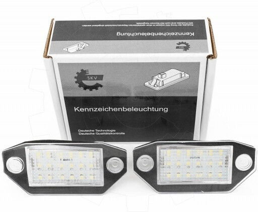 SKV Led License Plate Lights for Ford Mondeo 1341810