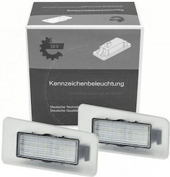 SKV Lumini Pentru Plăcuțele De Înmatriculare Lumini LED Pentru Hyundai Accent / Elantra Kia Cerato SKV Lumini Pentru Plăcuțele De Înmatriculare Lumini LED Pentru Hyundai Accent / Elantra Kia Cerato