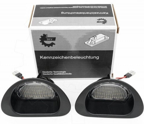 Φωτισμός Led Πινακίδας Κυκλοφορίας Citroen C1 Peugeot 107 Σετ 634000