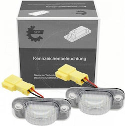 LED Kennzeichenbeleuchtung Seat Ibiza IV VW Golf II Jetta II 191943167
