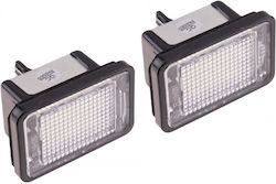 NTY Φώτα Πινακίδας Led για Mercedes-Benz GLK 2008-2015