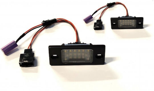 ABC Parts Φώτα Πινακίδας LED Volkswagen Passat / Bora / Golf / Tiguan 2007-2010