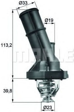 Termostat lichid de răcire Mahle Original Ti 202 82