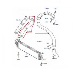 Ford C-Max Focus C-Max Focus II Serie Intercooler 1525112