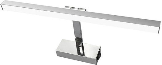 Horoz Electric Bathroom/Panel LED Wall Lamp Silver 8cm