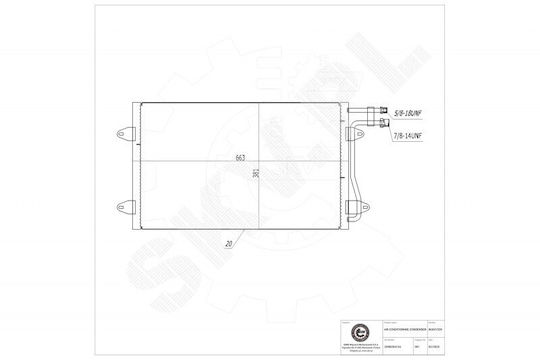 Klimakompressor VW LT 28-46 II 2d0820413a