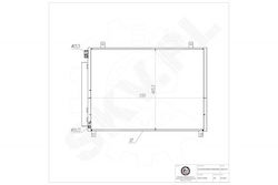 Radiator Climatizare Suzuki Swift V Uscător 9531052r00