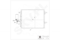 SKV Ψυγείο Νερού Αυτοκινήτου για Volvo S60 / V60 / V70