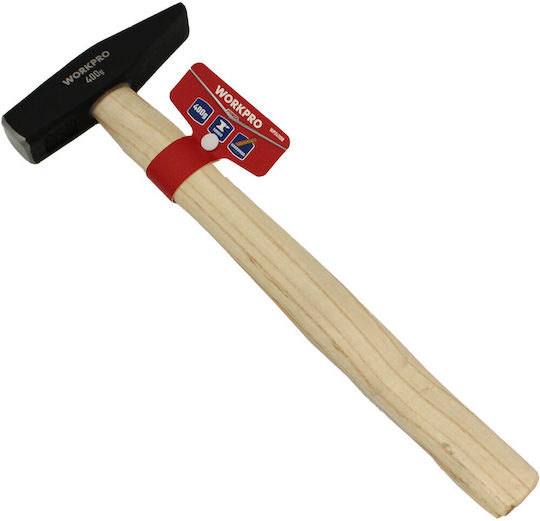 WorkPro Hammer 400gr with Wooden Handle WP241108