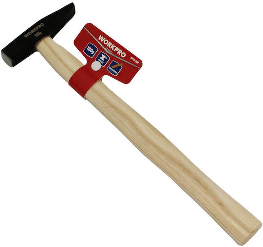 WorkPro Σφυρί 100gr με Ξύλινη Λαβή WP241107