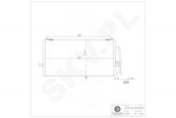 Radiator de climatizare Mitsubishi Carisma Space Star MPV Volvo S40 I V40 MR146691 Radiator de climatizare Mitsubishi Carisma Space Star MPV Volvo S40 I V40 MR146691