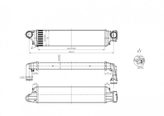 Zwischenspeicher Bmw E46 320d 98-03 1751.2.246.795