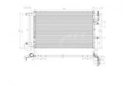 Hart Radiator de apă pentru mașină pentru Kia Cerato Hart Radiator de apă pentru mașină pentru Kia Cerato