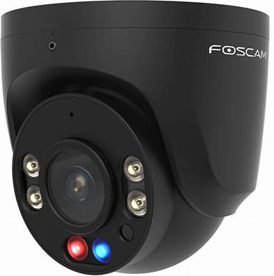 Foscam W5EP-BLACK IP Κάμερα Παρακολούθησης Full HD+ 5MP Αδιάβροχη με Αμφίδρομη Επικοινωνία