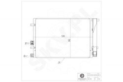 SKV Hart Auto-Kühlschrank Motor für Hyundai i20