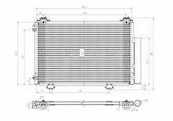 Hart Ψυγείο Air Condition Αυτοκινήτου για Toyota Yaris Hart Ψυγείο Air Condition Αυτοκινήτου για Toyota Yaris