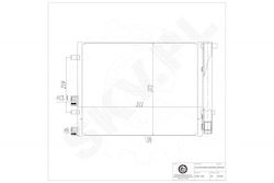 SKV Car Water Radiator for Hyundai i20