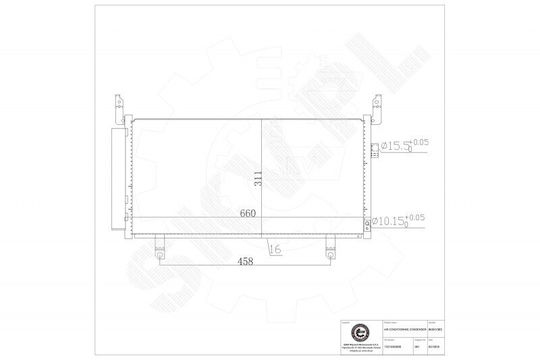Subaru Forester Auto-Kühlschrank Motor Entfeuchter 73210sg000