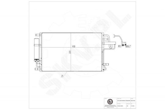 Radiator Climatizare Hyundai Tucson Kia Sportage Ii 976062e000