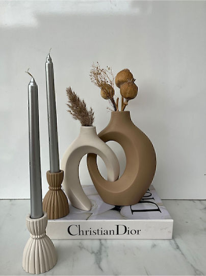 SteweHome Σετ Βάζα Πολύχρωμα 16xΥ22cm