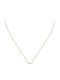 La Petite Story Silver Necklace with Zircon