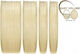 She Hair Extensions with Clip with Human Remy Hair 25cm 4 Pieces
