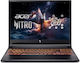 Acer Nitro V 16 16" IPS QHD+ 180Hz (Ryzen 7-260/8GB/1TB SSD/GeForce RTX 5070/W11 Pro) (Международна английска клавиатура)