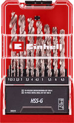 Einhell Set 19 Bohrmaschinen für Metall Einhell Set 19 Bohrmaschinen für Metall