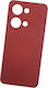 Naxius Back Cover Σιλικόνης 1.8mm Κόκκινο (OnePlus Nord 3)