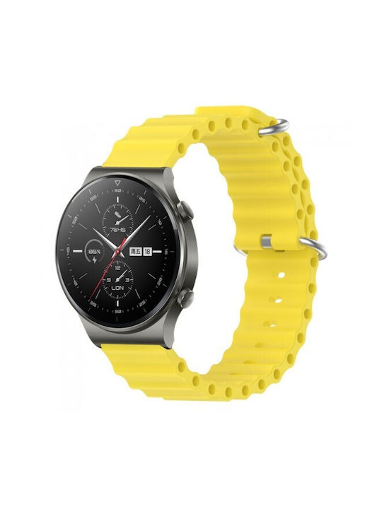 Wearable Strap Ocean Silicone Xiaomi Watch S5 46mm 22mm Yellow