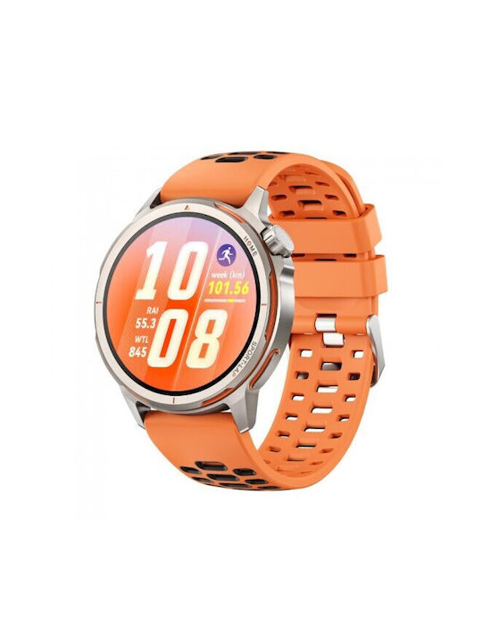 Microcenter Atmungsaktives Tragbare Band Xiaomi Watch 5 47mm 22mm Orange Schwarz