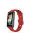 Silicone Strap Huawei Band 7 Red