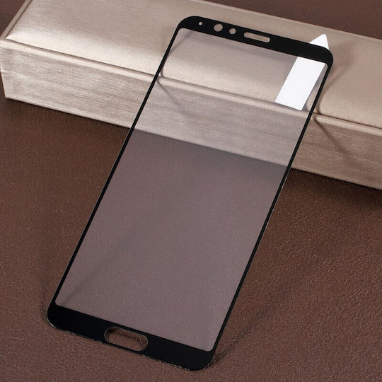 Rurihai Τζαμάκι Προστασίας Tempered Glass Huawei Honor V10 Honor View 10 Μαύρο