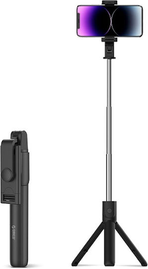 Orico Spv100 Selfie-Stick Τρίποδα Κινητών Bluetooth mit Aufhelllicht Schwarz