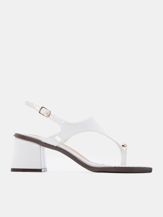 Luigi White Sandals