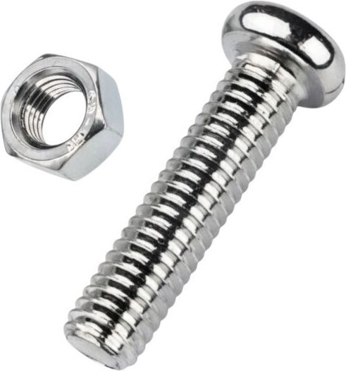 Βίδα Σταυρός Παξιμάδι 5mmx16mm+m5 Σετ 12 Πακέτα 19 Τεμαχίων 202113 6932689202113
