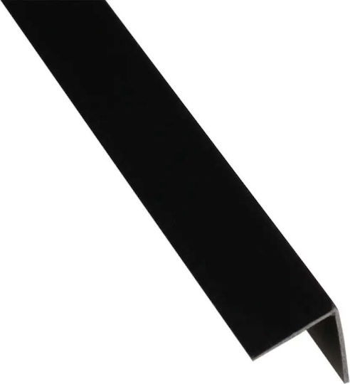 PVC Ъглов профил 19.5x19.5mm/2.6m Черен